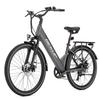 Bicicleta Elétrica BEKUP V1 para Deslocamento na Cidade Pneus de 26 Polegadas Bateria de 36V 14.5AH Motor de 250W Carga Máxima de 125KG Autonomia Máxima de 75KM E-Bike Para Unissex