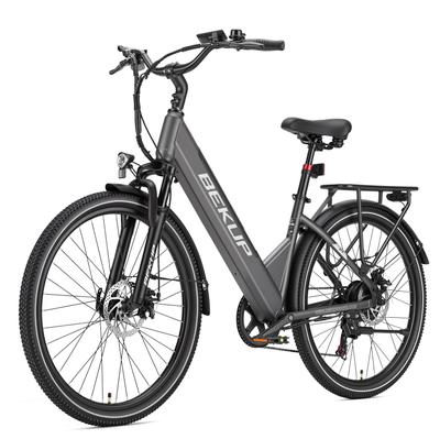 BEKUP V1 City Commuting Electric Bicycle 26 Inch Tires 36V 14.5AH Battery 250W Motor 125KG Max Load 75KM Max Range E-Bike For Unisex