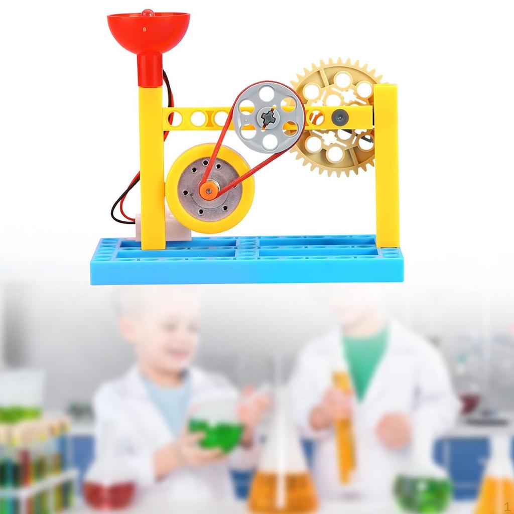 Manual Electricity Generator Model Dynamo Physical Science Toy Educational Learning for