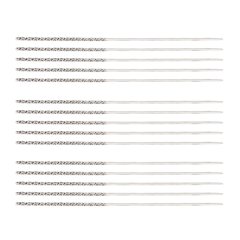 15 Pezzi Ago per Riparare Intoppi Strumento per Cucire per Riparare Strumento per Riparare Tessuti Intrecciati e a Maglia Strumento per Riparare Intoppi per Indumenti a Maglia Tende