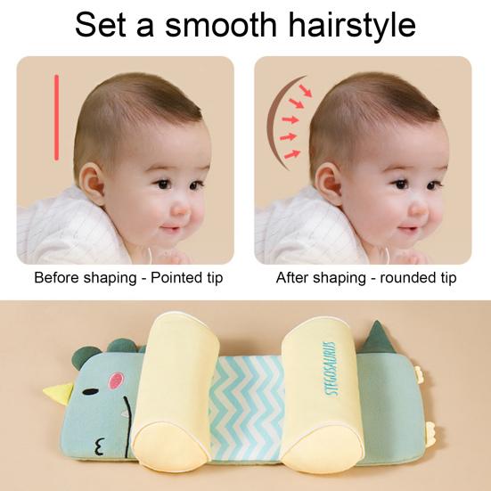 Newborn Baby Pillows Infant Head Shaping Pillow Breathable Infant Headrest Pillow for All Seasons Bedding