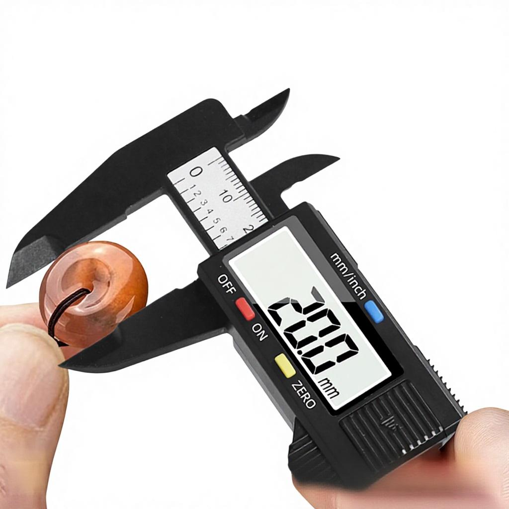Digital Display Dial Caliper High-Precision Jewelry Collectibles Special Bracelet Inner Diameter Pearl Professional 0150 mm-black-large-screen-sytek model-plastic box