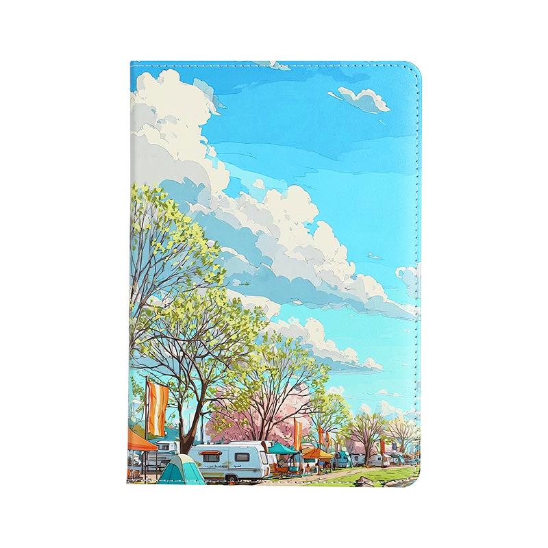 3D Oil Painting Landscape A5 Notebook Journal