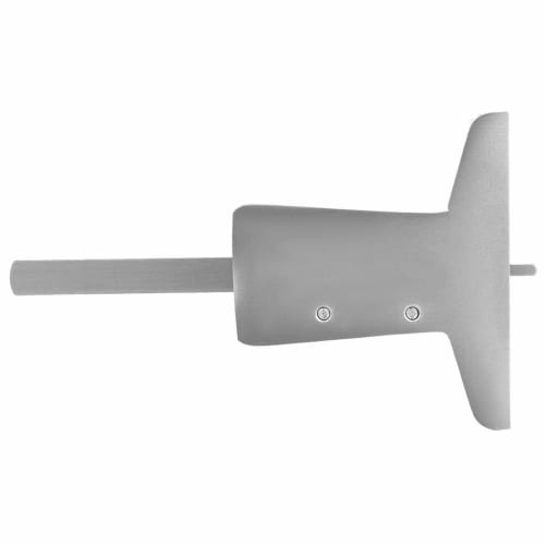 Stainless Steel Tire Tread Depth Gauge, Tire Tread Depth Ruler Meter with Caliper, Red Checker, 0-10mm, Durable and Long-Lasting, for Cars, Trucks, an