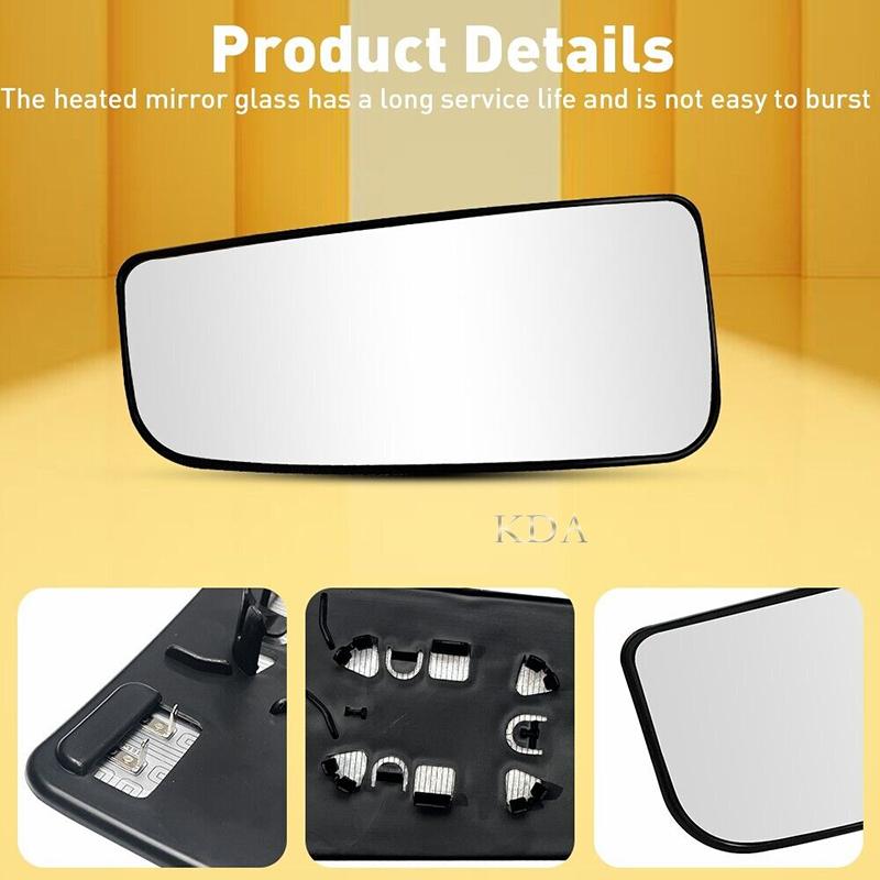 Auto Left Right Side Heated Wing Rear Mirror Glass for Ford F150 2015 2016 2017 2018   F250 F350 F450 F550 2017-