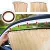 2/4pcs Car Window Sunshade Fully Magnetic Front Back Row Sunshade Curtain Universal Car Side Window Protection Car Curtains