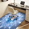 3D-gedruckter Elsa, Frozen, Schneeflocke Anti-Rutsch-Teppich - Maschinenwaschbarer Büroteppich für Wohnzimmer, Schlafzimmer, Büro - Mehrere Größen