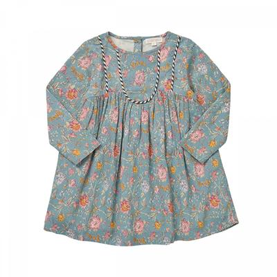 Louis Misha Gri W23 S0141  Roulotta  Rolotta Floral Kids Dress