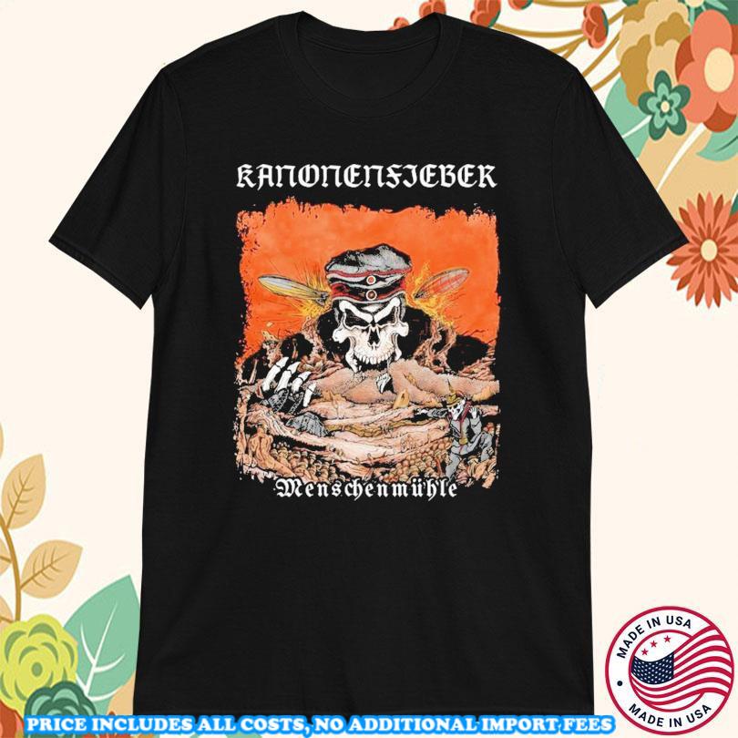 Kanonenfieber Band Human Mill 2 Ablum T-shirt S to 5XL PA171 FREE SHIPPING Unisex T-Shirt S