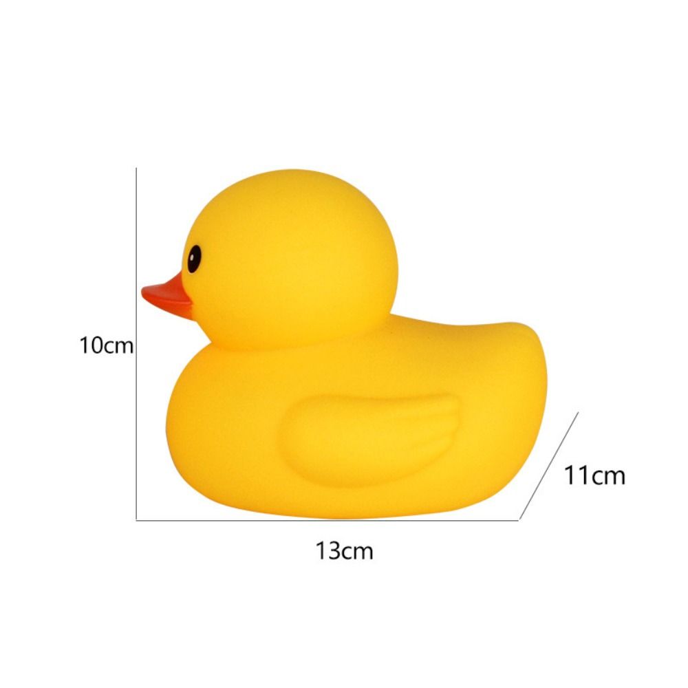 with Squeeze Sound Yellow Duck Baby Bath Toys Float Little Yellow Duck Water Toy  Fun Gifts