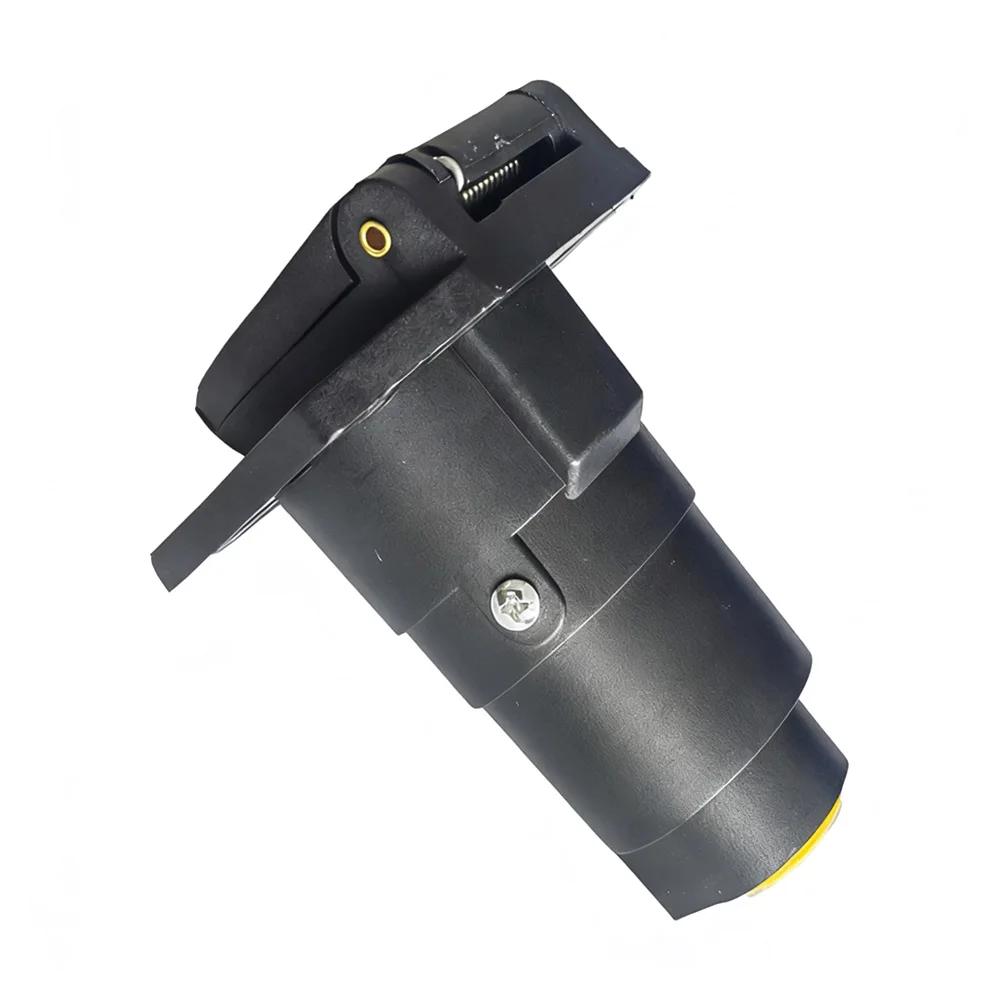 Для автодома Прицепа-дачи Прицепа Разъем 7-контактный Разъем для автодома Разъем прицепа с гнездом Питает задние фонари Стоп-сигналы China Mainland