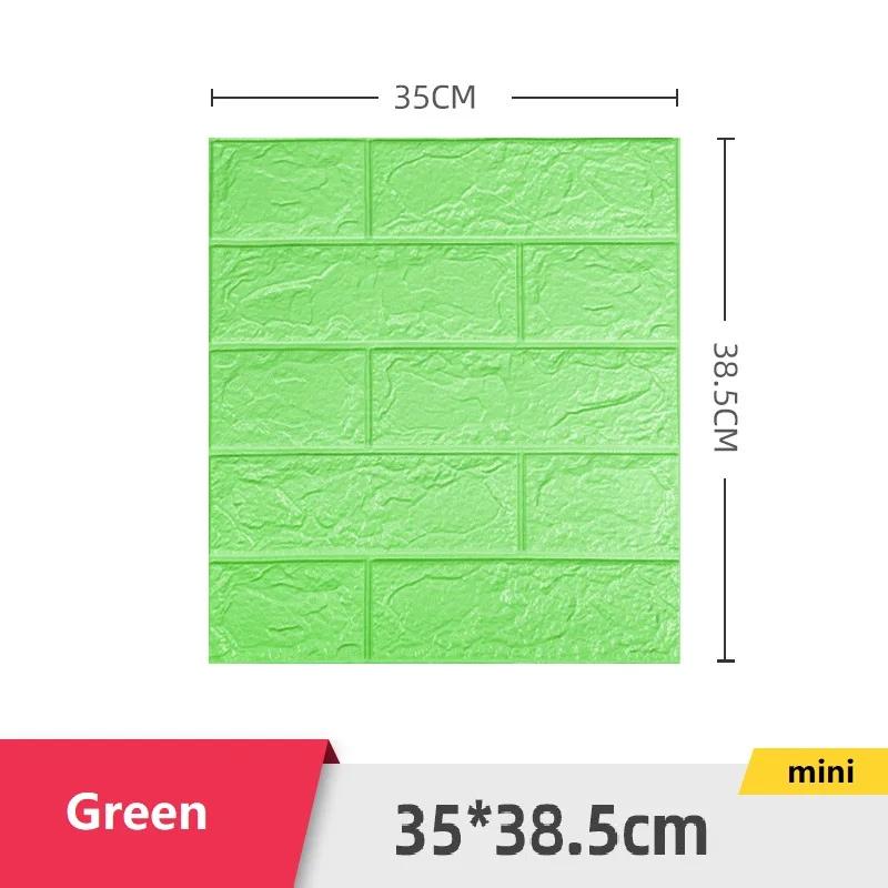 

20 шт. 3D Наклейка на стену Обои Гостиная Спальня ТВ Фон Декор XPE Пена Водонепроницаемая Наклейка на стену Самоклеящаяся Кирпичная наклейка 20pcs 35x38cm