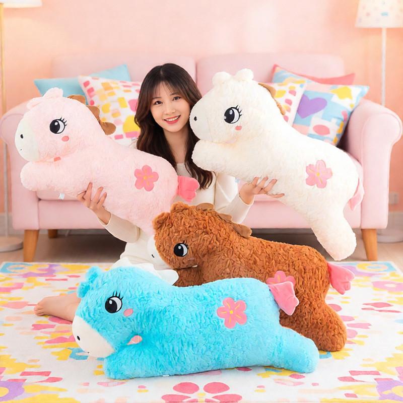Unicorn Plush For Kids And Teens Soft Animal Stuffed Toy For Bed Decor
