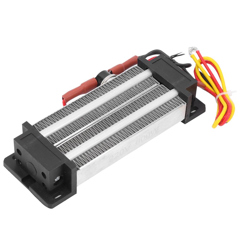 Isolerad PTC-värmare Elektriska Keramiska Termostatiska Värmedelar AC 220V 600W 96A2