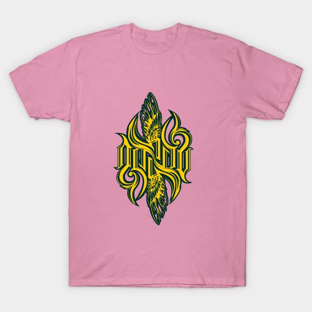 T Shirt Women Angel 3K Ambigram Harajuku Print Kawaii Tshirt Summer Short Sleeve Female T-Shirt Top Tee