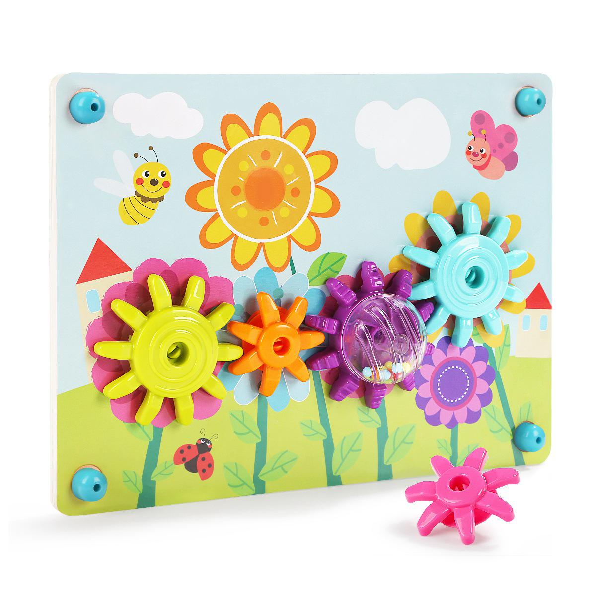 

Te Bao Er Wooden Gear Interlocking Game for Kids