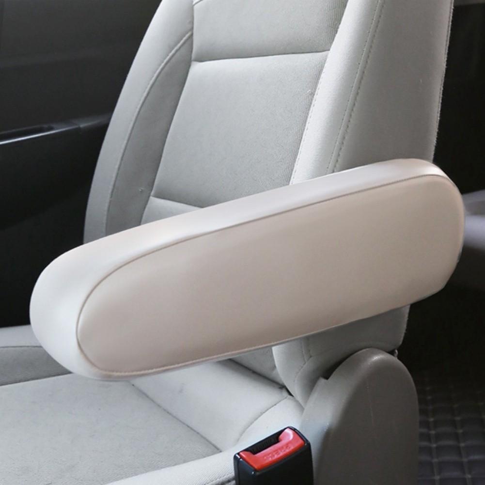 

Armrest Cover Arm Support Glove Elastic PU Leather Beige