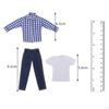 1/12 Outfit Set, Miniature Clothing for Action Figures