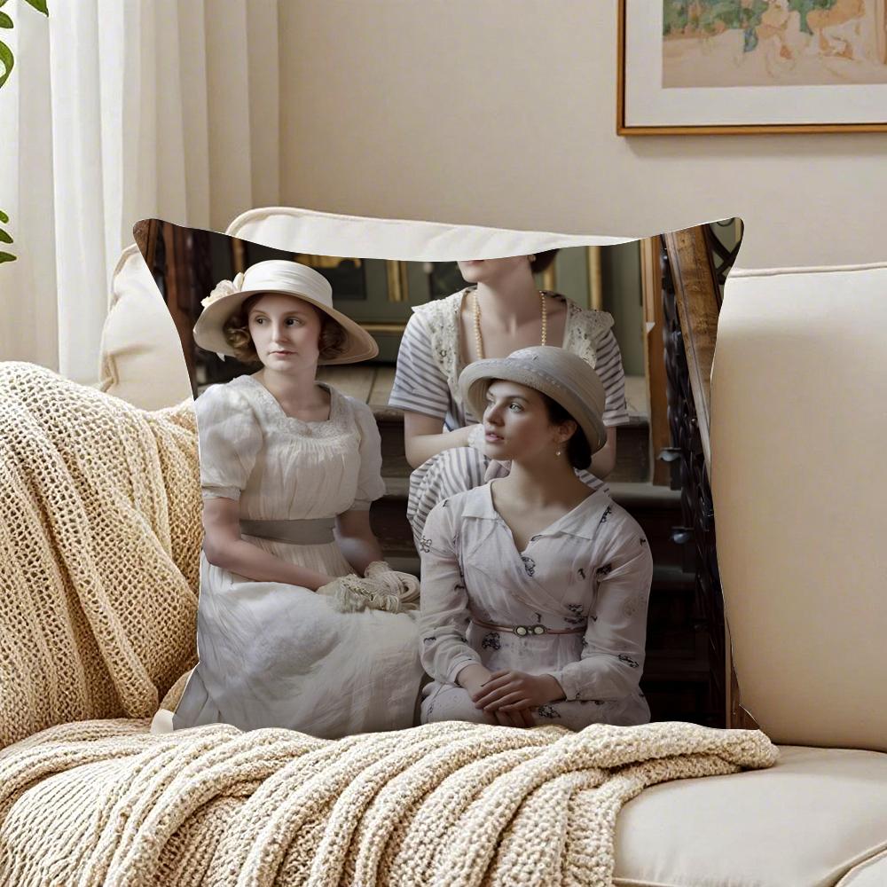 DDownton Abbey Cushion Cover Pillowcase Antidustmite Living Room Sofa Decor Cushion Room