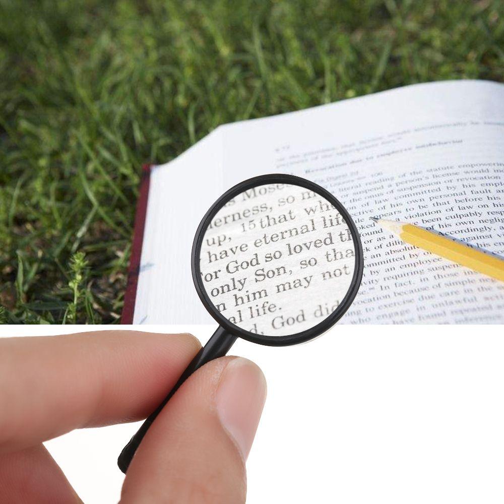 Insect viewer Educational Tool Reading Glass Lens Hand Held Magnifier  5X Magnifying Jewelry Loupe