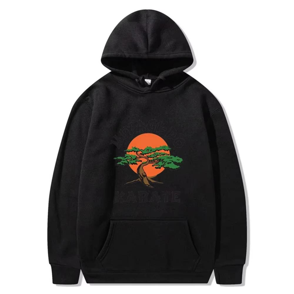 Graphic Print Sweatshirt Unisex Cartoon Streetwear Pullover Men Miyagi Do Karate Hoody Sudaderas Y2k Japanse Hoodies