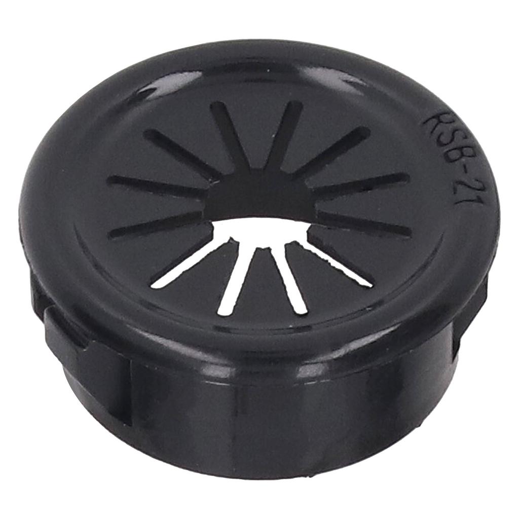 200Pcs Cable Grommets Stable Fixation Fire Resistant Pa66 Insulated Buckle Type Cord Wire Hole Cover Black Inner Hole