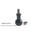 1 Piece Motorcycle Sport Camera Mount Connector 17Mm/25.4Mm Ball Head To M6 M8 M10 Screw Bracket Connector For Camera