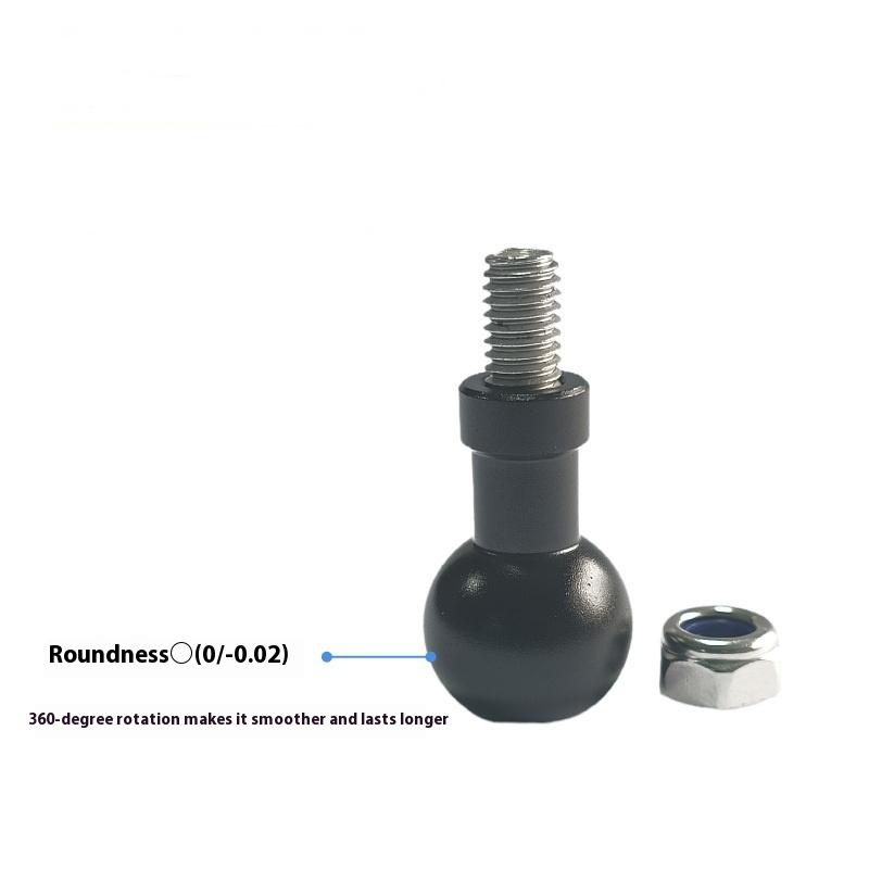 1 Piece Motorcycle Sport Camera Mount Connector 17Mm/25.4Mm Ball Head To M6 M8 M10 Screw Bracket Connector For Camera