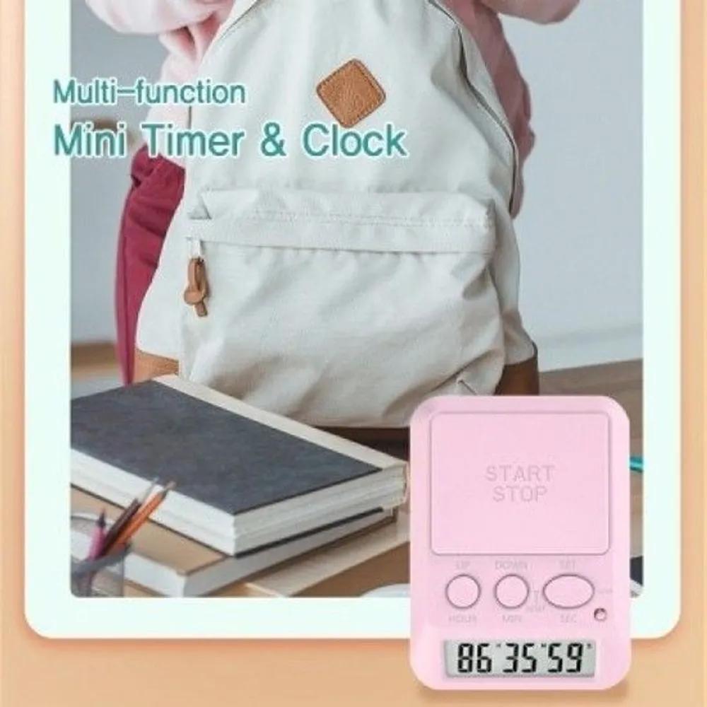 Digital timer stopwatch CSAT preparation watch CSAT timer CSAT timer academy white