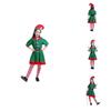 Stylish Christmas Elf Cosplay Costume For Festive Parties Xmas Role-play