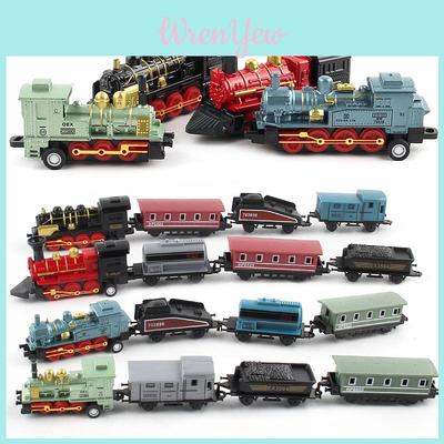 Luxurious Mini Steam Smoke Train Set Perfect Christmas Gift For Kids Deluxe Set