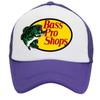 European-American Bass Pro Shops Printed Baseball Cap for Outdoor Sports & Fishing