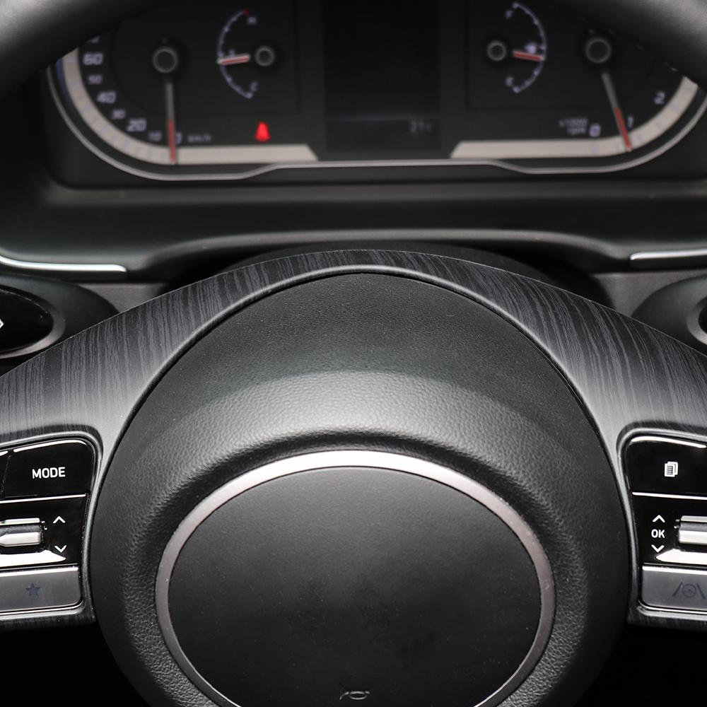 Car Interior Accessories ABS Material Steering Wheel Decorative Frame for Hyundai Tucson NX4 / Hyundai Elantra CN7 LHD/RHD