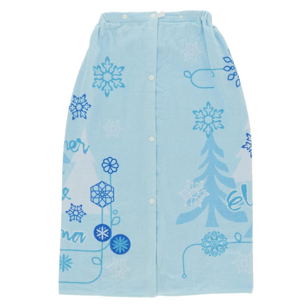 Marushin 80cm Long Wrap Disney Fresh Antibacterial and UV 2095015200 Towel, Frozen, Freeze, Protection, Girl's,