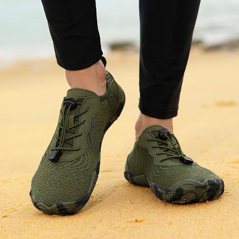 Quick Dry Aqua Sneaker Unisex Light Breathable Water Sports Shoes Non-slip Soft Wading Footwear for Surfing Fishing Canyoning