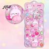 Stress Relief Stickers 3D Puffy Sticker Cartoon Rabbit Bear Panda DIY Phone Case Notebook Scrapbooking Decorative Sheet Preschool Teacher Boy
