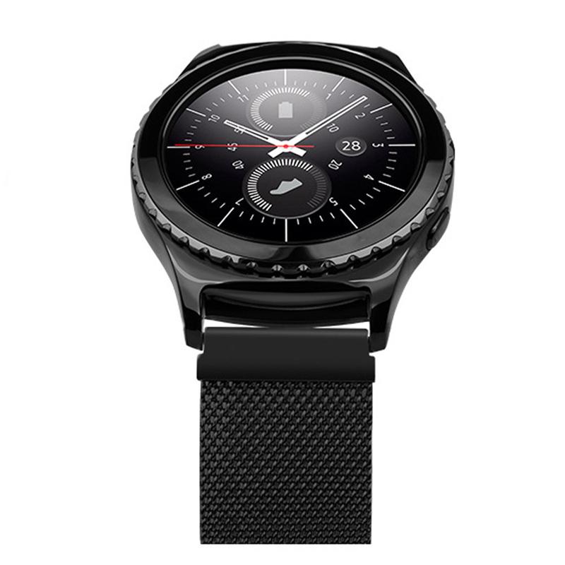 

20mm Magnetic Milanese Loop Metal Watch Band for Huawei Watch 2 Rose Gold