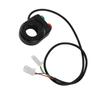 EVGATSAUTO Auto Headlight Switch,12V Hamdlebar Button Switch Light On-Off Button Handlebar Switchs for Motorcycle Scooter Handlebar Turn Switchs