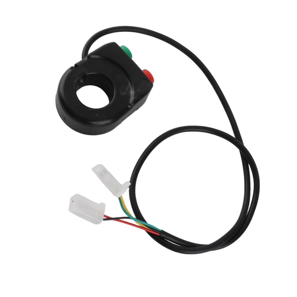 EVGATSAUTO Auto Headlight Switch,12V Hamdlebar Button Switch Light On-Off Button Handlebar Switchs for Motorcycle Scooter Handlebar Turn Switchs
