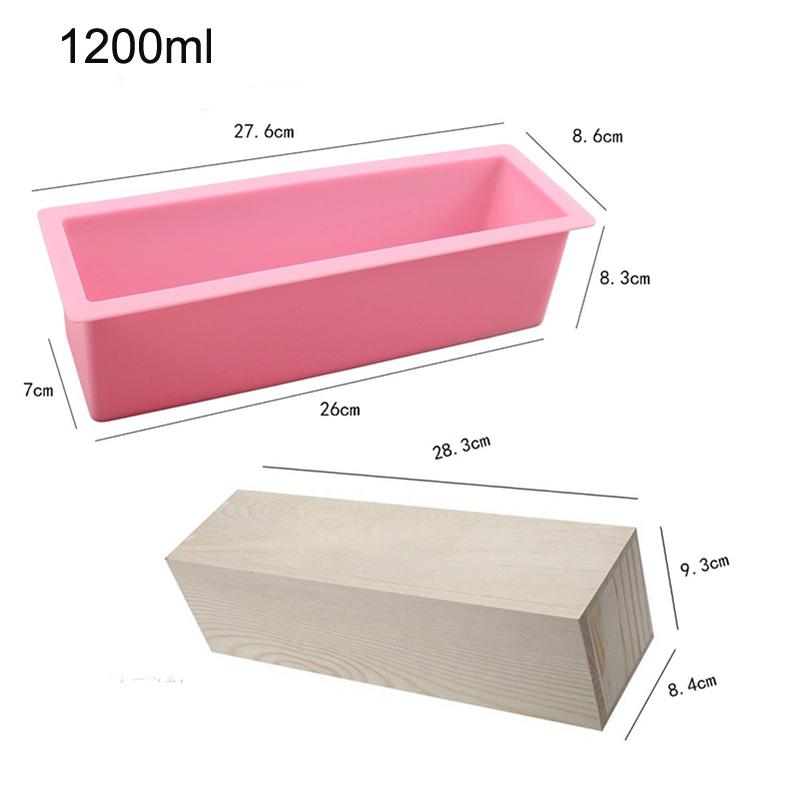 Handmade Silicone Soap Mold for Bath Bombs Chocolate Jelly Candy Kitchen Cooking Tools Mould for DIY Crafts 4PCS Set
