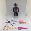 Articulated Action Figures Super Saiyan God Red Hair Goku Goku Black Rosé Zamasu With Interchangeable Parts