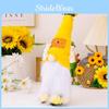 Charming Bee Festival Decor Standing Plush Gnome With No Face For Summer Celebrations
