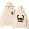 Game Hollow Knight Logo Graphic Hoodie  Wo Casual Oversized Pullover Hoodies Unisex Fashion Vintage Hooded Sweatshirt