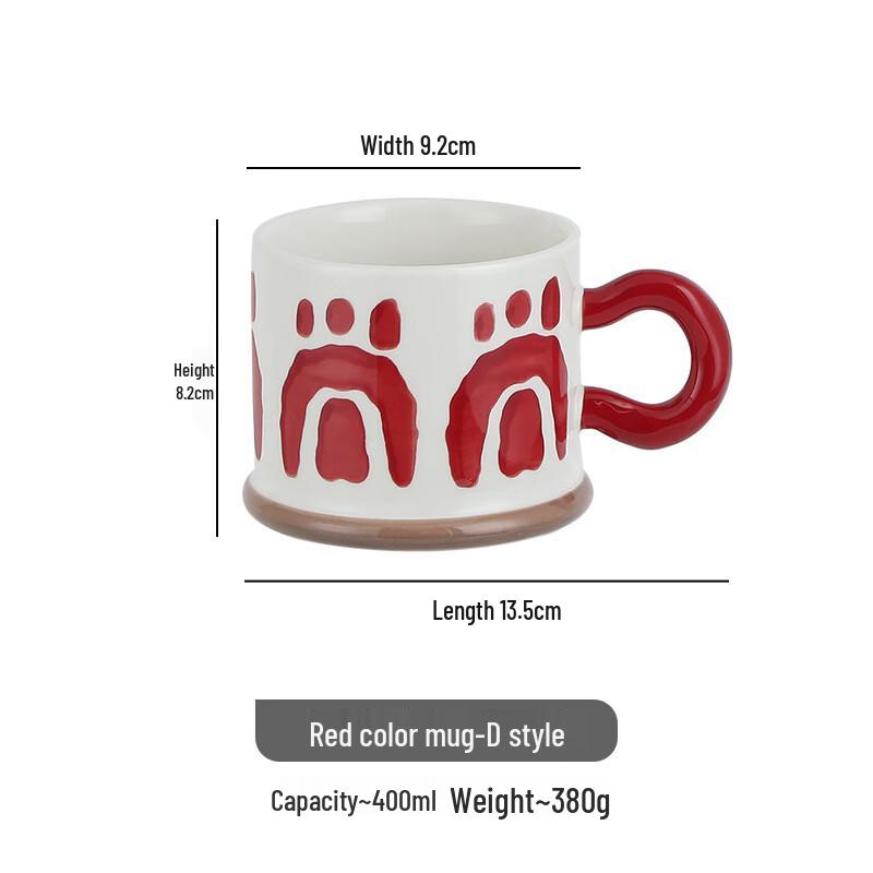 Hand-Painted Ceramic Mug