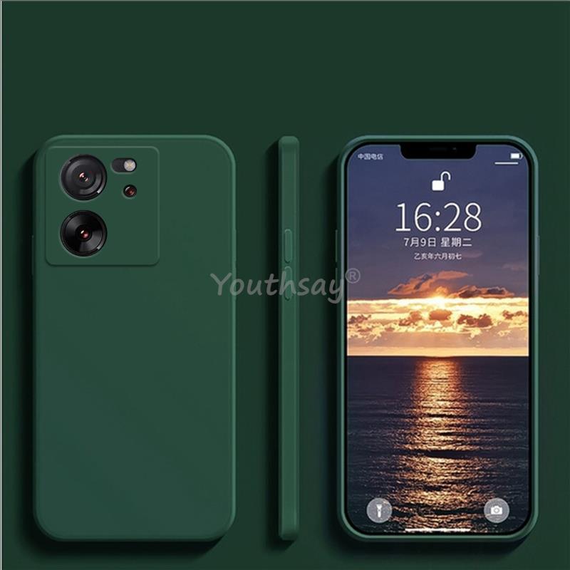 For Xiaomi 13T Pro Case Xiaomi 13T Pro Cover Silicone Plain TPU Capa Protector For Xiaomi 13T 12T Pro 12 Lite 12X 12S Pro Case