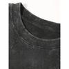 European Size Street Retro Style Creative Pattern Printed Men'S Fashion T-Shirt, High-Quality Heavy-Weight Washed Men'S Vintage Distressed Men'S Top