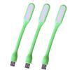 3 Pcs USB 5V LED Book Reading Light Lamp Mini Travel Table Lamp For Power Bank PC Notebook Laptop Flexible Bendable Night Light