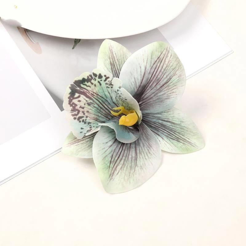 1Pc Hawaiian Flower Hair Clips For Women Girl Artificial Flower Hair Barrettes Hair Accessories Vacation Beach Party Hairpins