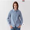 IC Xiaoye 2025 Autumn Women's Cotton Twill Long Sleeve Shirt