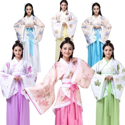 Kostüm der Antike, Tang-Dynastie, Antikes Hanfu Performance-Outfit, Klassischer Tanz.
